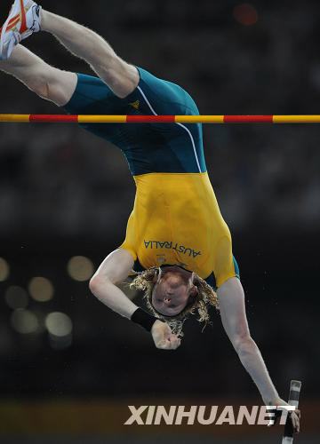 Beijing 2008 (URGENTE): Hooker de Australia gana oro en salto con garrocha masculino 4