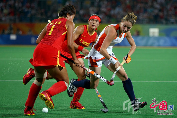 Beijing 2008: Competidoras chinas de hockey sobre pasto hacen historia 2