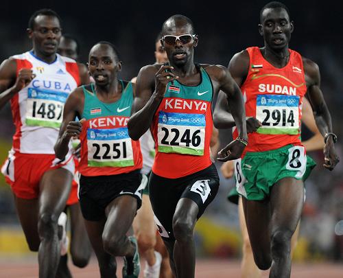 Beijing 2008: Gana keniano Wilfred Bungei oro en 800 metros 2