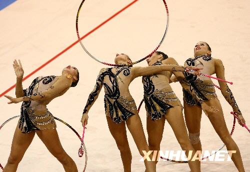 Beijing 2008: Rusia se lleva oro en gimnasia rítmica por equipos femenino 2