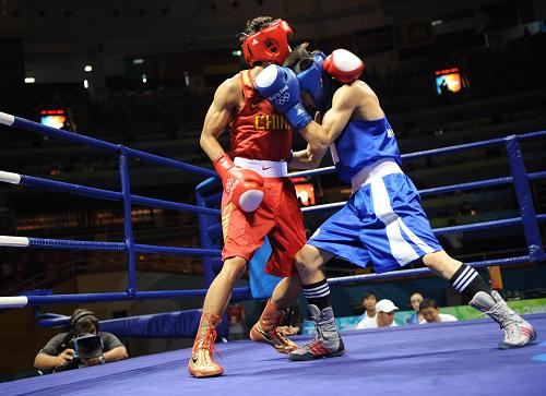 FLASH: ZOU SHIMING DE CHINA GANA ORO EN BOXEO DE 48 KILOS 6