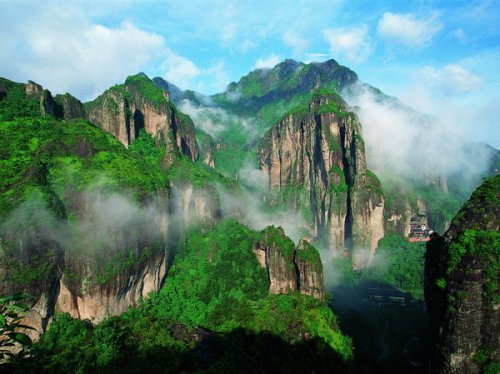 Yandangshan, montaña con paisaje pintoresco1