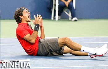 Federer gana el título del Abierto de Estados Unidos1