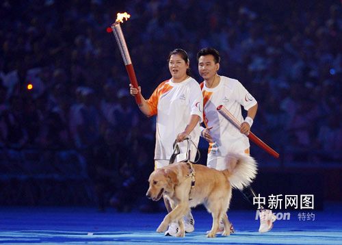 Beijing 2008: Oficial del CPI elogia tratamiento de perros guías en las Paralimpiadas de Beijing 2