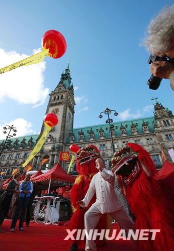 Se celebra 'la Época de China' en Hamburgo de Alemania2