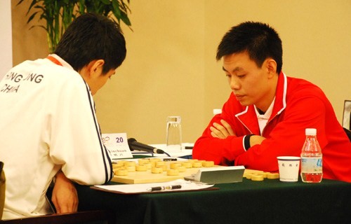 Oro y plata para China en ajedrez chino individual masculino1