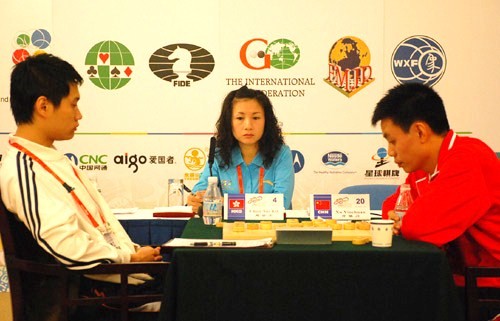 Oro y plata para China en ajedrez chino individual masculino2