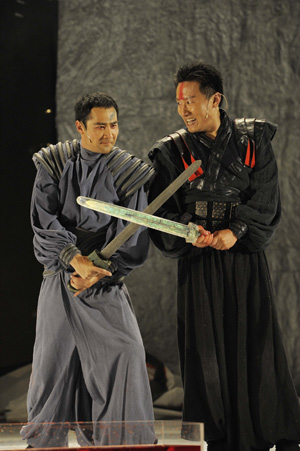 Drama chino presenta en el Teatro Nacional de Egipto2