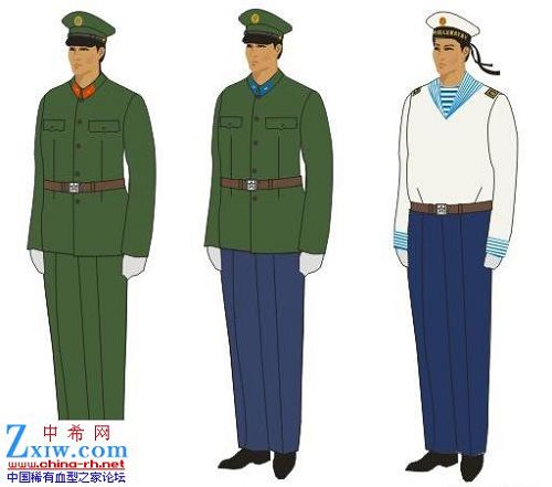 30 años del uniforme militar en China: Modelo 85 2