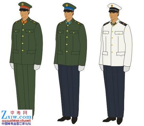 30 años del uniforme militar en China: Modelo 85 3