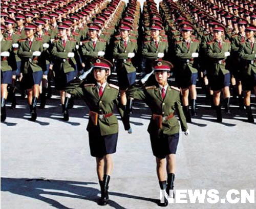 30 años del uniforme militar en China: Modelo 87 3