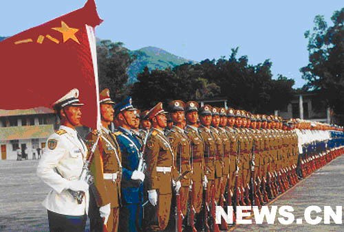 30 años del uniforme militar en China: Modelo 97 1