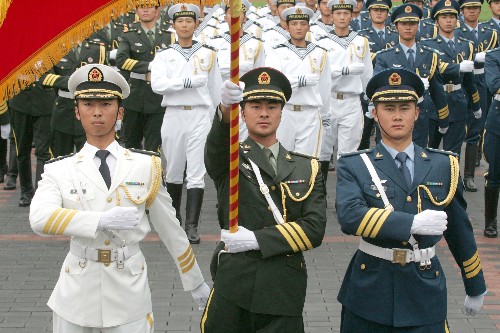 30 años del uniforme militar en China: Modelo 07 1