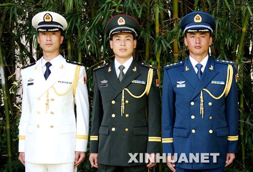30 años del uniforme militar en China: Modelo 07 2