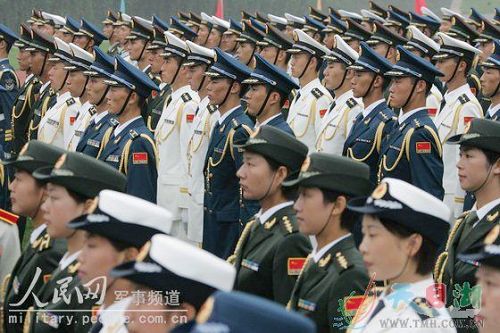 30 años del uniforme militar en China: Modelo 07 7