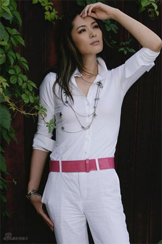 Ma Yanli, modelo famosa china, muestra estilo de otoño 3