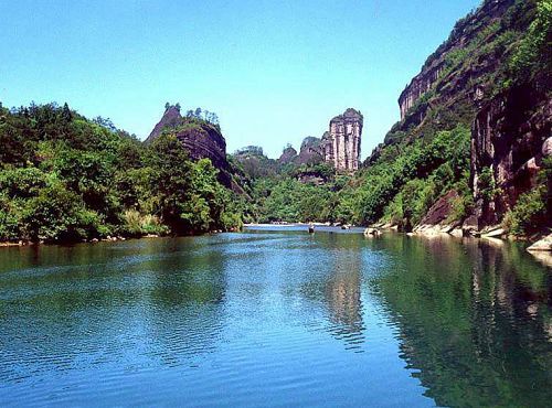 Paisajes naturales y reliquias culturales de la montaña de Wuyi1