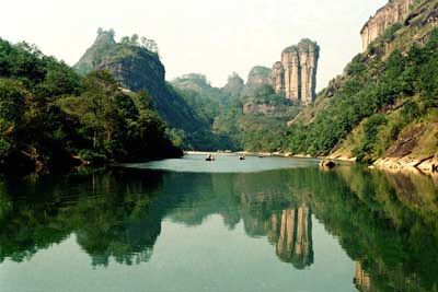 Paisajes naturales y reliquias culturales de la montaña de Wuyi2