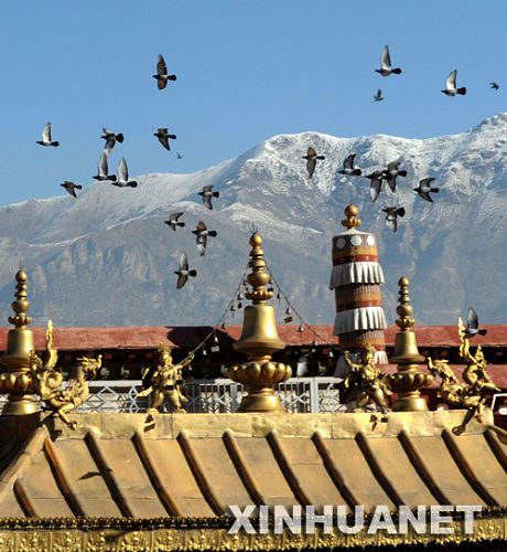 Un paisaje hermoso de Lhasa2