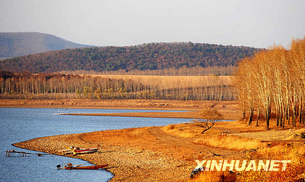 Otoño paisaje turismo China 8