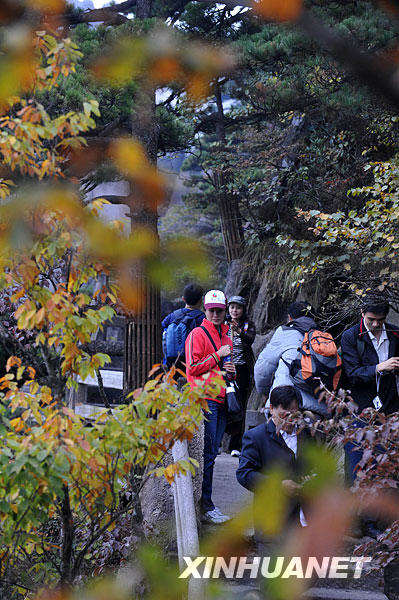 Otoño paisaje turismo China 24