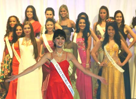 Concursantes de Miss Mundo 08 en Sudáfrica para próximo espectáculo 5