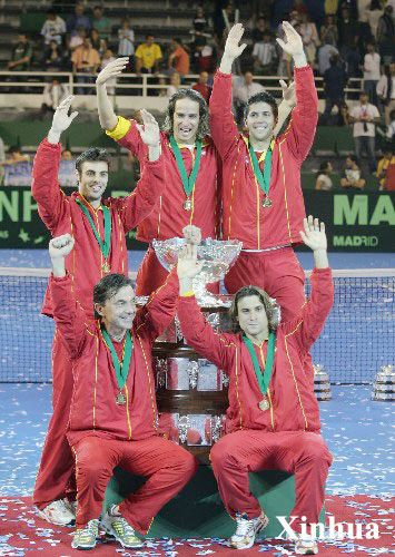 Copa Davis: España gana el título por tercera vez1
