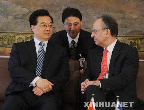 Desea Hu Jintao elevar lazos sino-griegos a nuevo nivel1