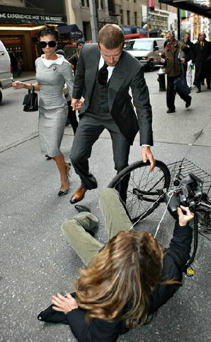 David Beckham trata de manera caballeresca a paparazzi2