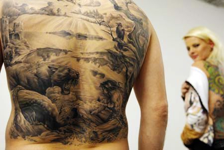 Exhibición de tatuaje en Budapest 3