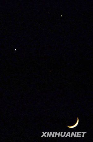 Milagro astronómico: Venus, Júpiter y la Luna 6