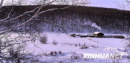 Paisaje de nieve de la Montaña Aer 2