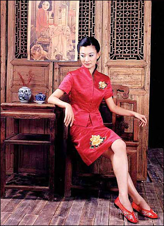 Qipao, variación de belleza femenina china4