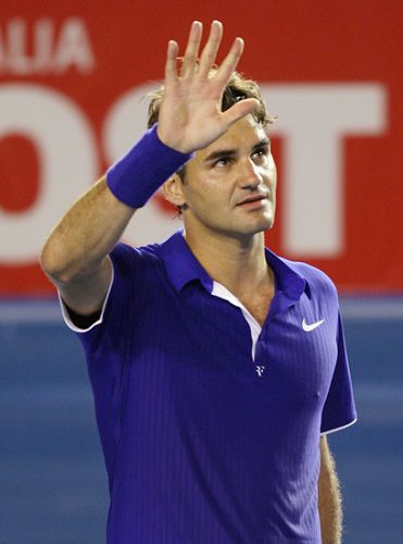 Federer en Abierto de Australia1