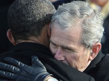 Bush abandona Casa Blanca, va a su hogar en Texas