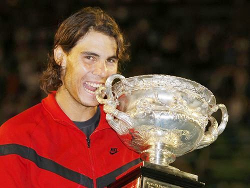 Gana Nadal primer título de Abierto de Australia de tenis9