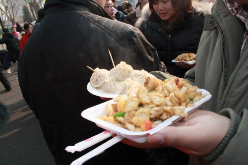 Comidas exquisitas en las ferias de templo en Beijing 14