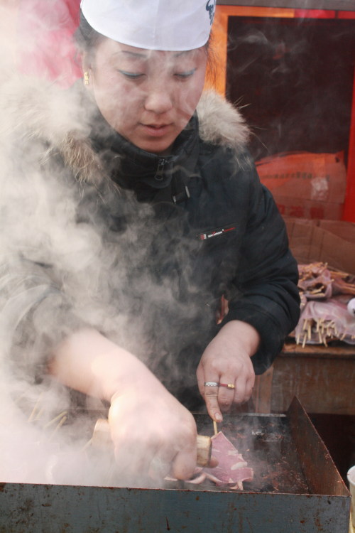 Comidas exquisitas en las ferias de templo en Beijing 2