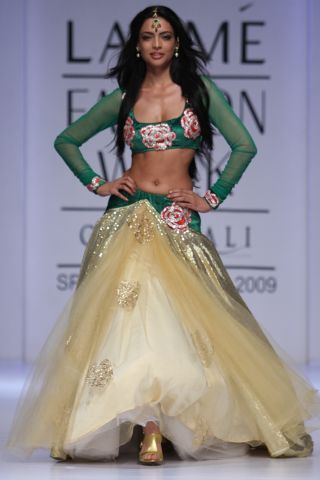 Show de moda de la India 9