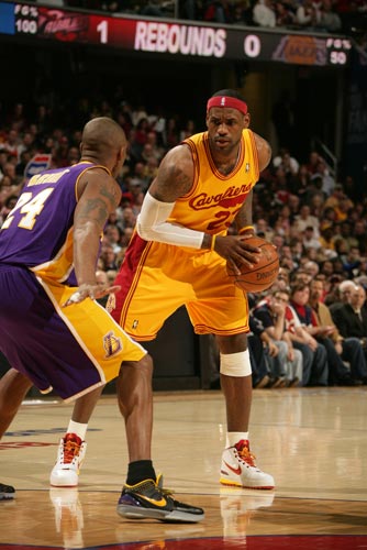 Los Angeles Lakers, Cleveland Cavaliers 7