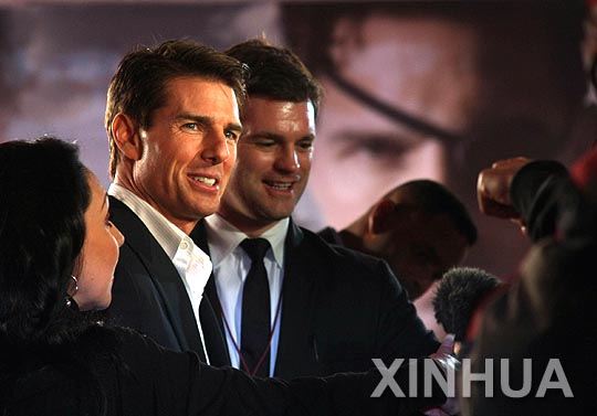 Tom Cruise asiste al estreno de 'Valkyrie' en la Ciudad de México3