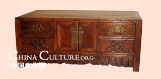 Extraños y antiguos muebles de madera chinos 4