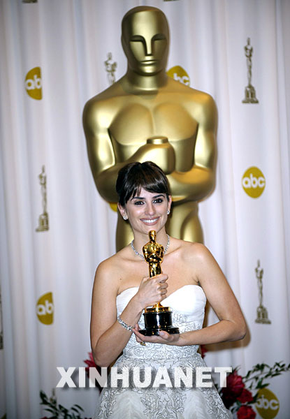 Gana la mejor papel secundaria Penélope Cruz en la 81 Premios de Oscar2