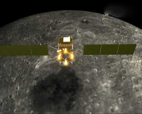 Satélite chino Chang'e-1 efectúa impacto en la Luna1