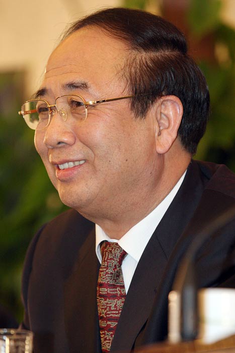 Zhao Qizheng en la primera conferencia de prensa 3