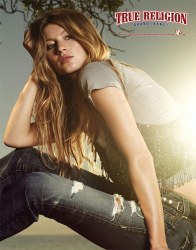 Modelo de Jeans Gisele Bundchen 5