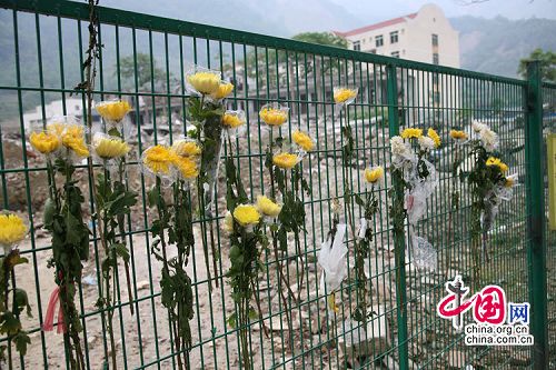 Las actividades conmemorativas del terremoto de la escuela secundaria Beichuan11