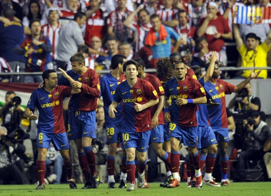 Barcelona derrota por 4-1 al Atlético de Bilbao y se proclama campeón de Copa 2