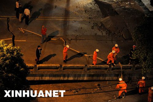 Cuatro muertos en Hunan por derrumbamiento de un viaducto6