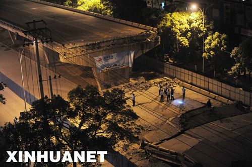 Cuatro muertos en Hunan por derrumbamiento de un viaducto8